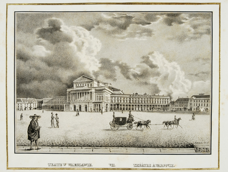 Teatr Wielki w grafice Maurycego Scholtza, 1840-1841 / domena publiczna